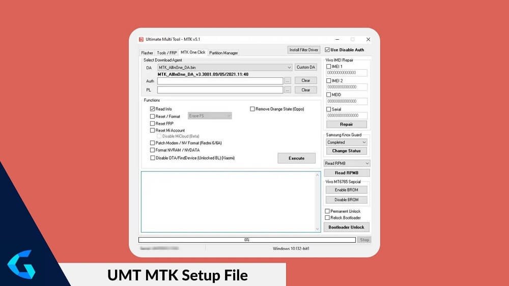 UMT MTK Setup File v5.1